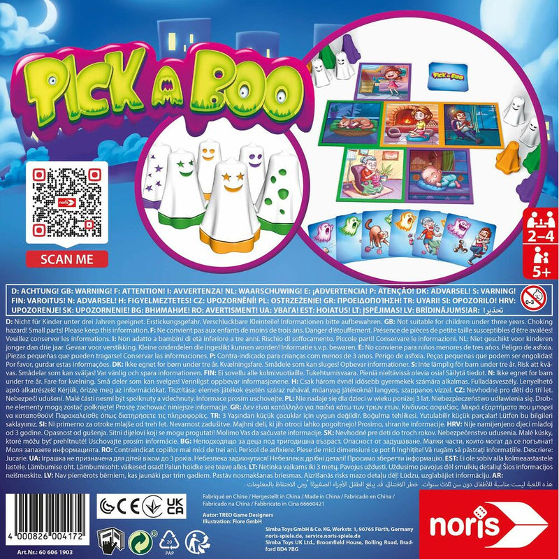 Board game Noris Pick-a-Boo (Refurbished A+)