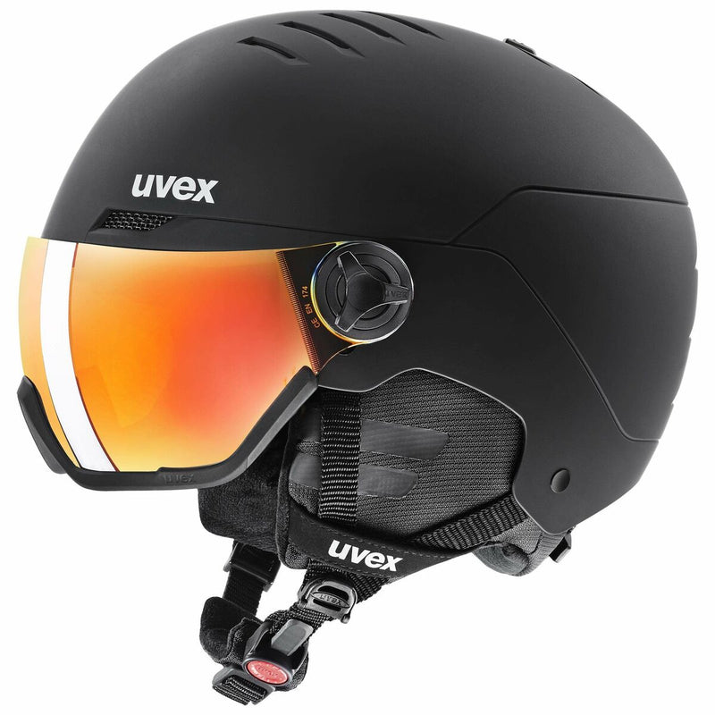 Skihelm Uvex 54-58 cm Schwarz (Restauriert A)