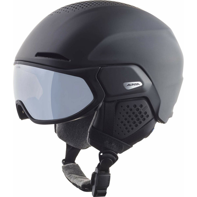 Skihelm Alpina Alto Q-Lite 51-55 cm Schwarz (Restauriert A+)