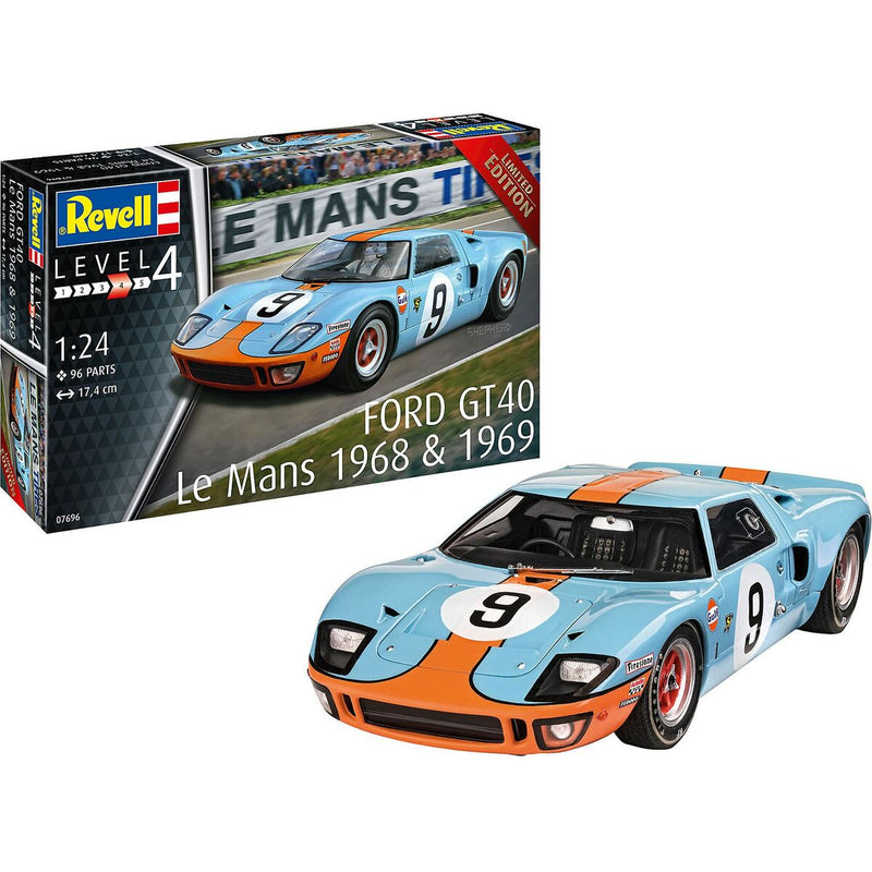 Macchina da corsa Revell Ford GT 40 Le Mans 1968 Limited Edition (Ricondizionati B)