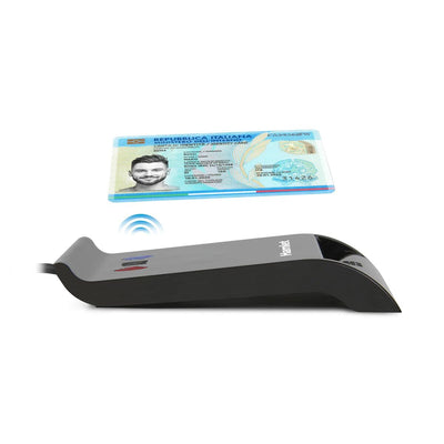 Lector de Tarjetas HUSCR-NFC Negro (Reacondicionado B)