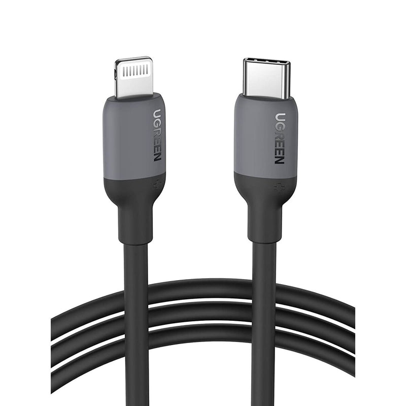 Cable Lightning Ugreen Negro 60 MB/s (Reacondicionado A)