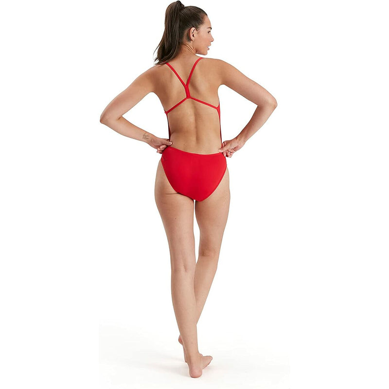 Damen Badeanzug Speedo Endurance+ Rot 40 (Restauriert B)