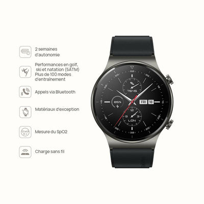 Montre intelligente Huawei GT 2 Pro (Reconditionné A)