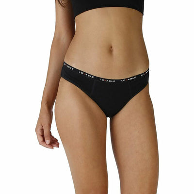 Braga menstrual Lovable 9L0AY9 Negro (XL) (Reacondicionado A)