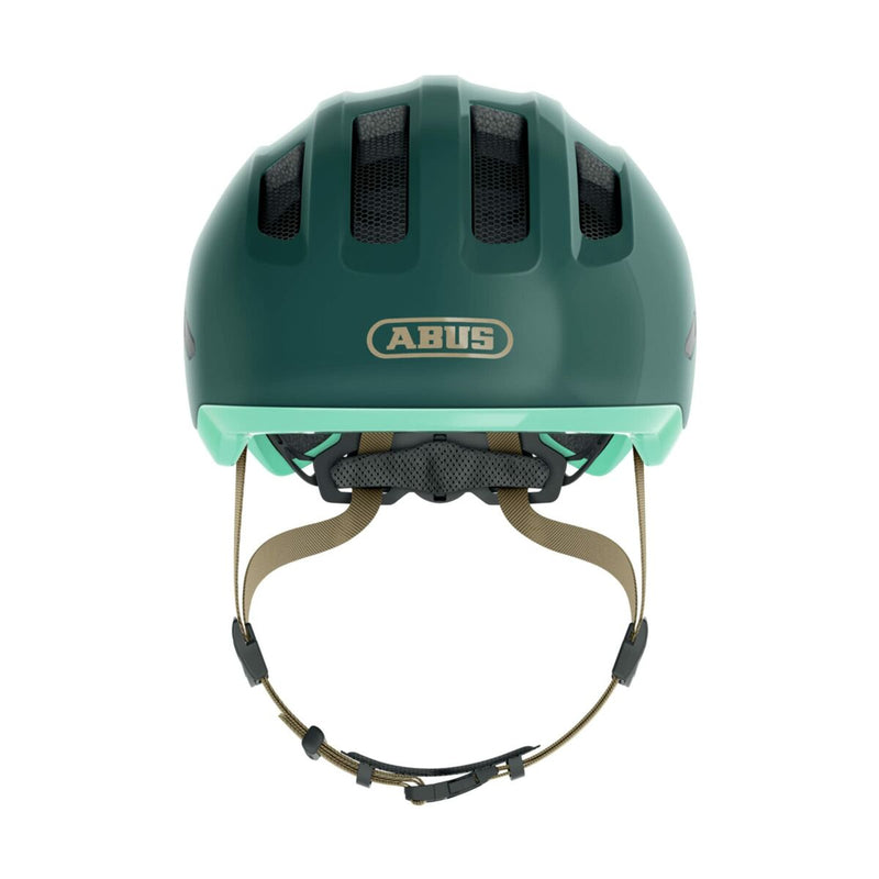 Casco de Ciclismo para Adultos ABUS Smiley 3.0 Ace LED Talla S Verde Luz LED (Reacondicionado B)