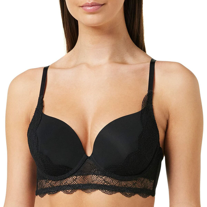 Reggiseno Push-Up da Donna 90C Nero (Ricondizionati A+)