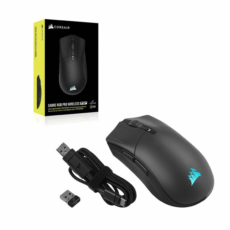 Gaming Maus Corsair SABRE RGB PRO WIRELESS CHAMPION SERIES (Restauriert B)