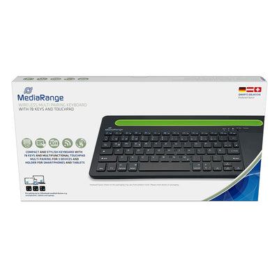 Teclado Bluetooth MediaRange MROS131 Qwertz Alemán (Reacondicionado A)