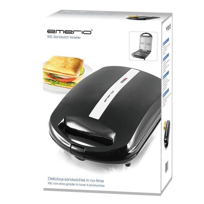 Machine à sandwich Emerio Noir 1300 W (Reconditionné A)