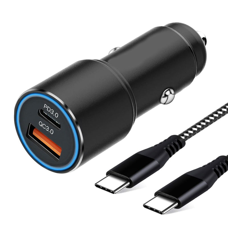 Ladegerät fürs Auto 36 W USB C (Restauriert A)