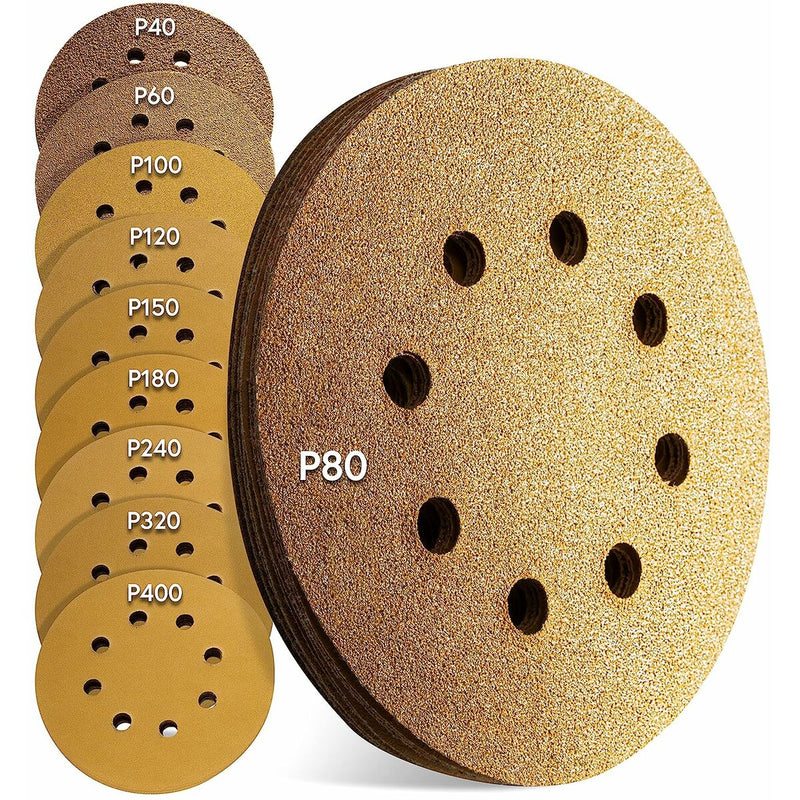 Sanding discs je10x: P40 - P400 (Refurbished D)