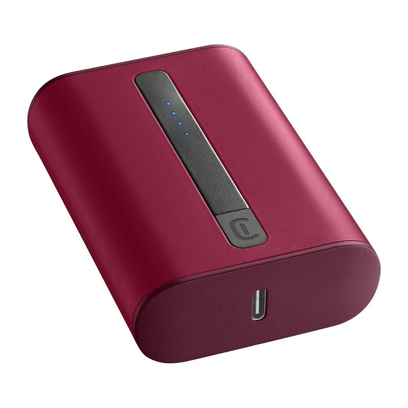 Powerbank Rojo 10000 mAh (Reacondicionado C)