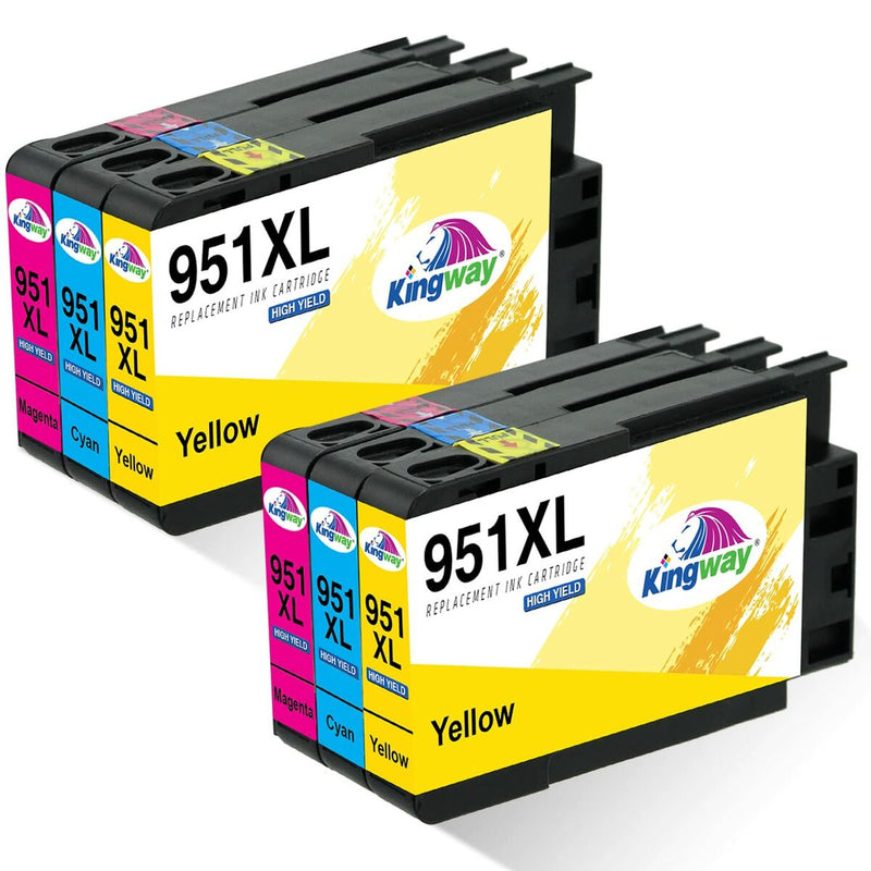 Cartuchos de recambio Xtra Battery Kingway 951XL (Reacondicionado C)