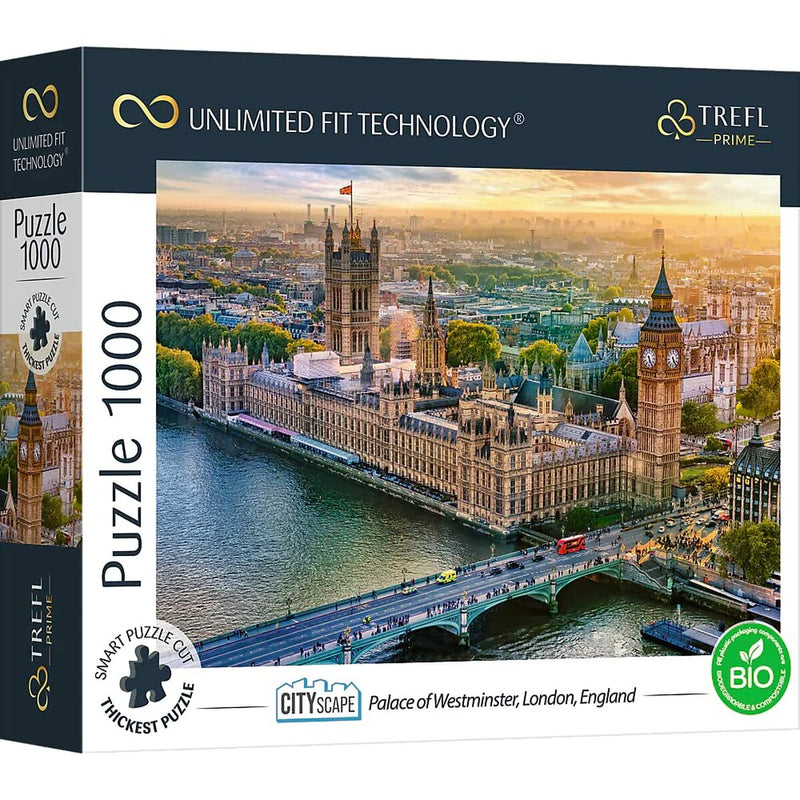 Puzzle Cityscape: Palace of Westminster, London, England (10705) (1000 Piezas) (Reacondicionado A)