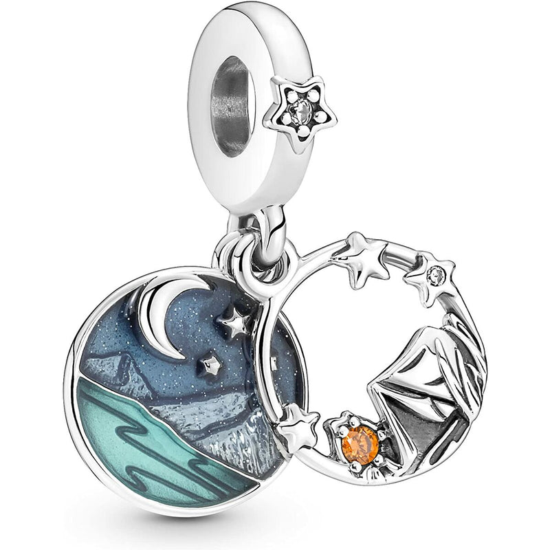 Perle de verre Femme Pandora 791686C01 Night Sky (Reconditionné B)