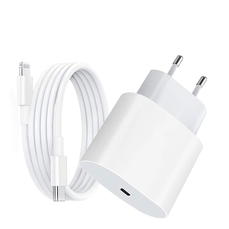 Cargador de Pared +Cable Lightning MFI JBB-778 2 m Blanco (Reacondicionado B)