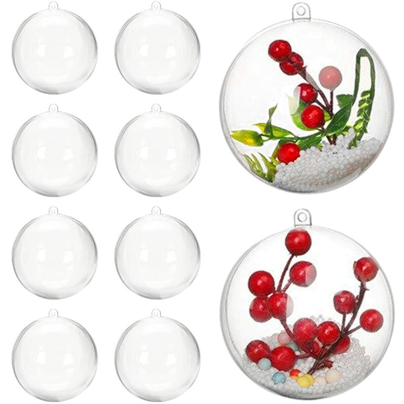 Christmas Baubles Transparent Ø 6 cm (Refurbished B)