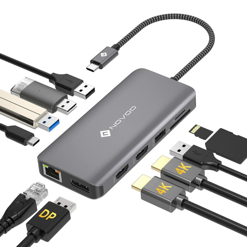 Hub USB Novoo DP-NOVOOHUB11V1DNS-VC 100 W (Ricondizionati B)