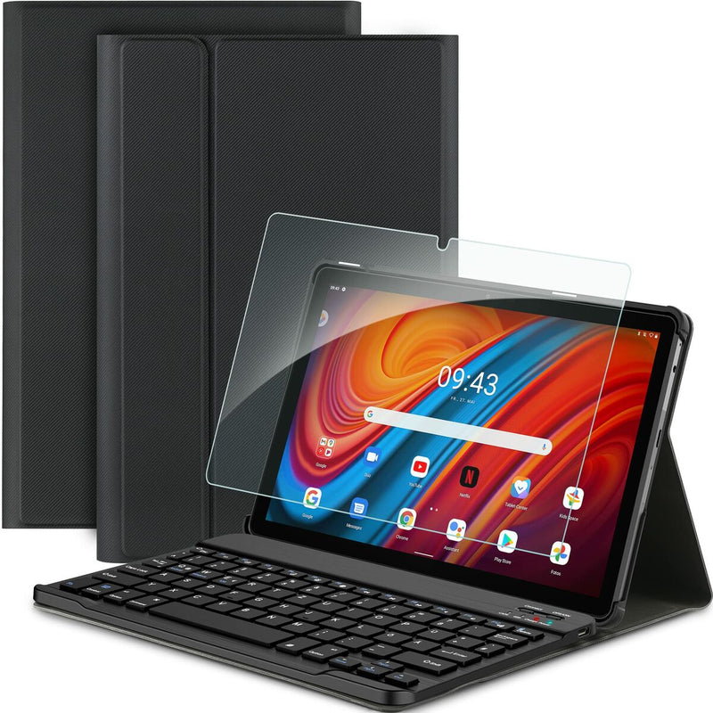 Case for Tablet and Keyboard QWERTZ Black (Refurbished C)