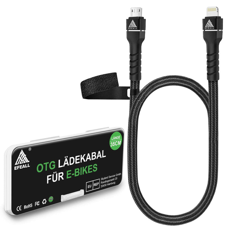 Cable USB eBike Negro (Reacondicionado A+)