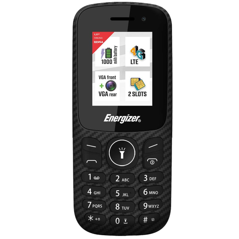 Mobile phone 1 GB RAM Black (Refurbished A)