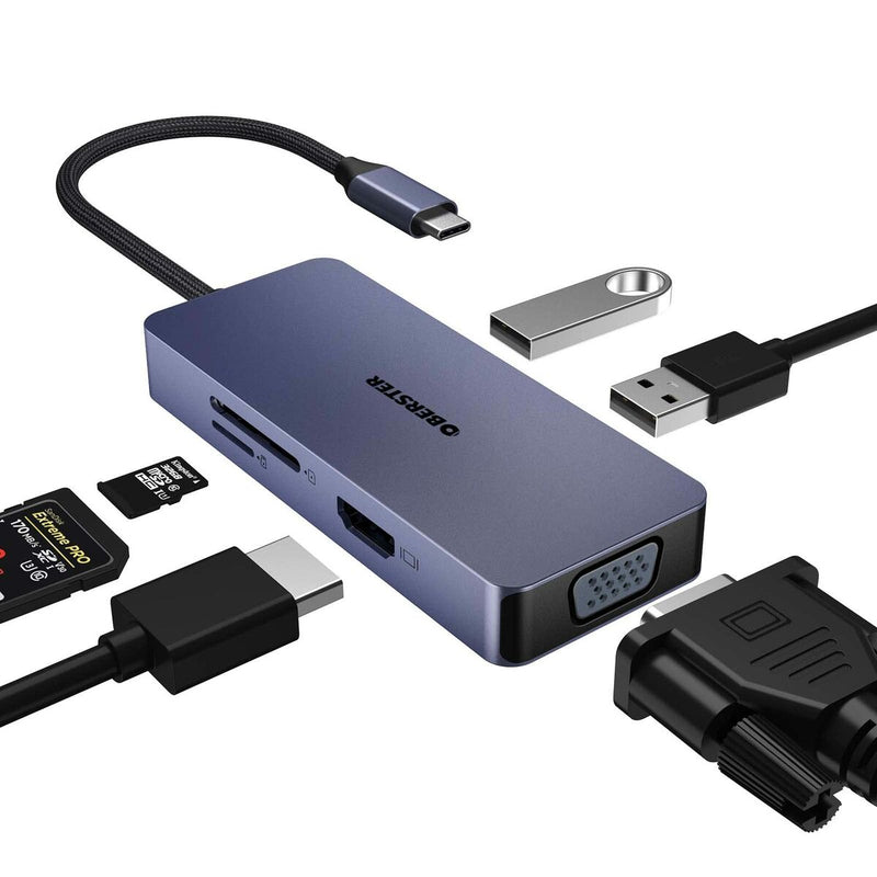 Hub USB HB101 Azul (Reacondicionado A)