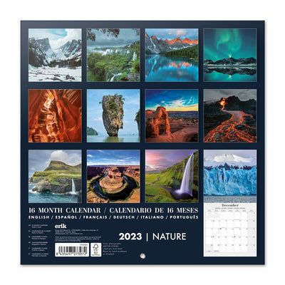 Calendar Nature 2023 30 x 30 cm (Refurbished B)