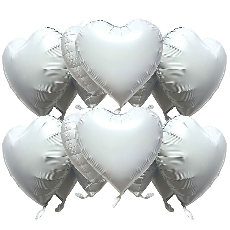 Balloons 45 cm Heart White (Refurbished A)