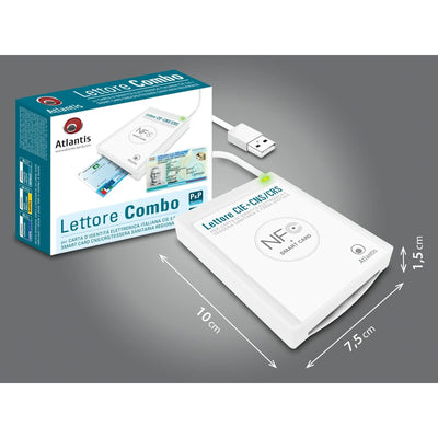 Lecteur de Cartes Blanc (Reconditionné A+)