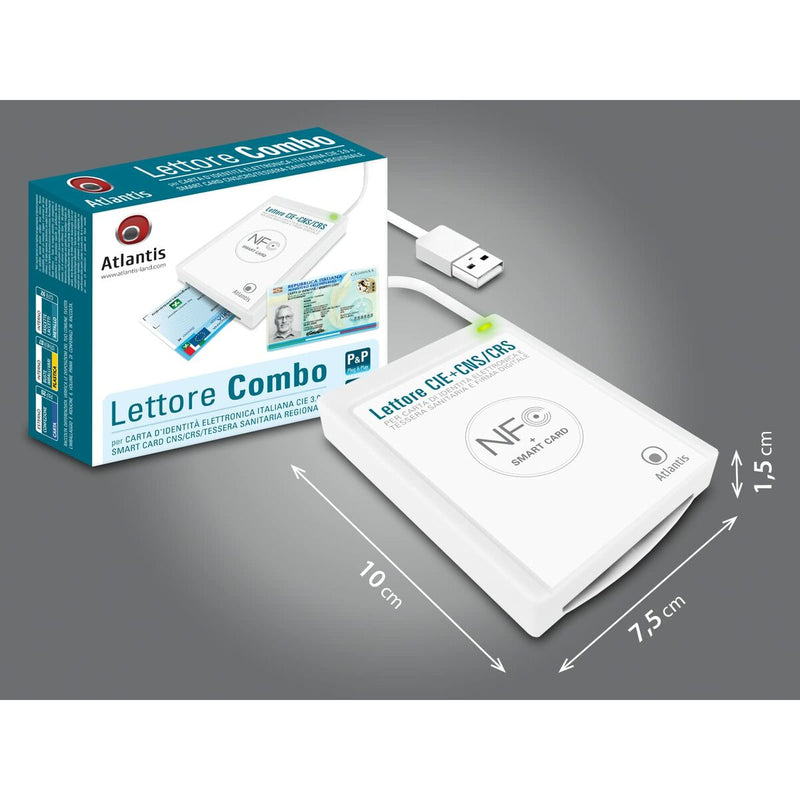 Lecteur de Cartes Blanc (Reconditionné A+)