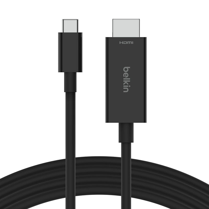 Cavo USB-C con HDMI Belkin AVC012bt2MBK 2 m Nero (Ricondizionati A+)