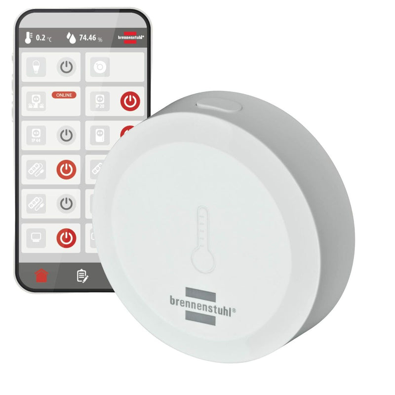 Sensor de Temperatura y Humedad Inteligente Brennenstuhl TFSCZ01 (Reacondicionado B)