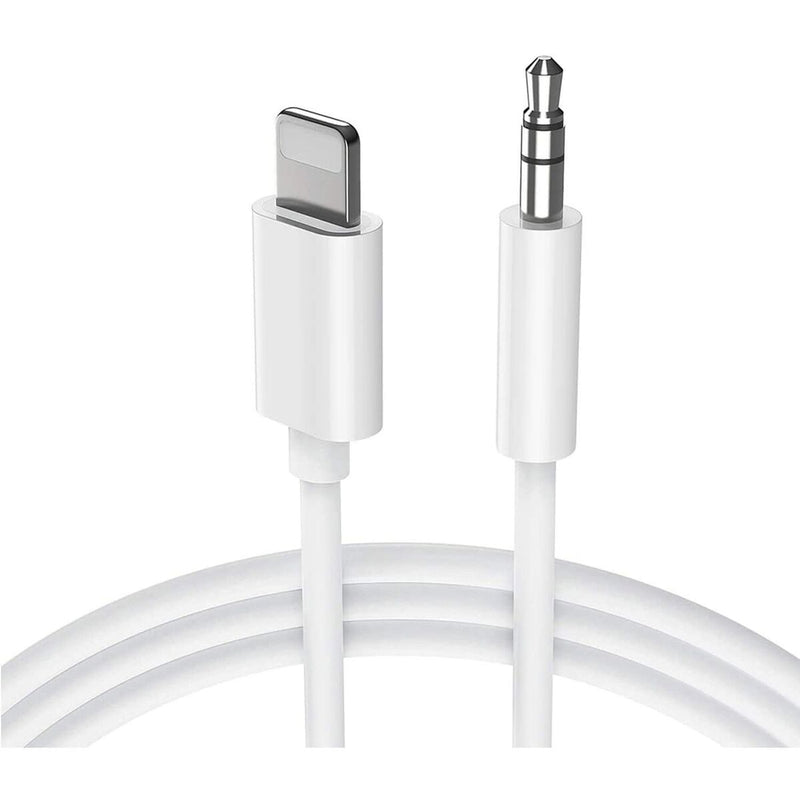 Cavo da Audio Jack a Lightning SHIXO01 Bianco 1 m (Ricondizionati A)