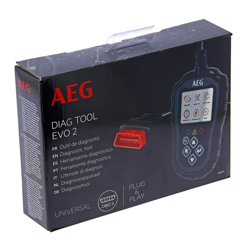 Equipo de Diagnosis Creader Aeg Lecteur OBDII (Reacondicionado B)