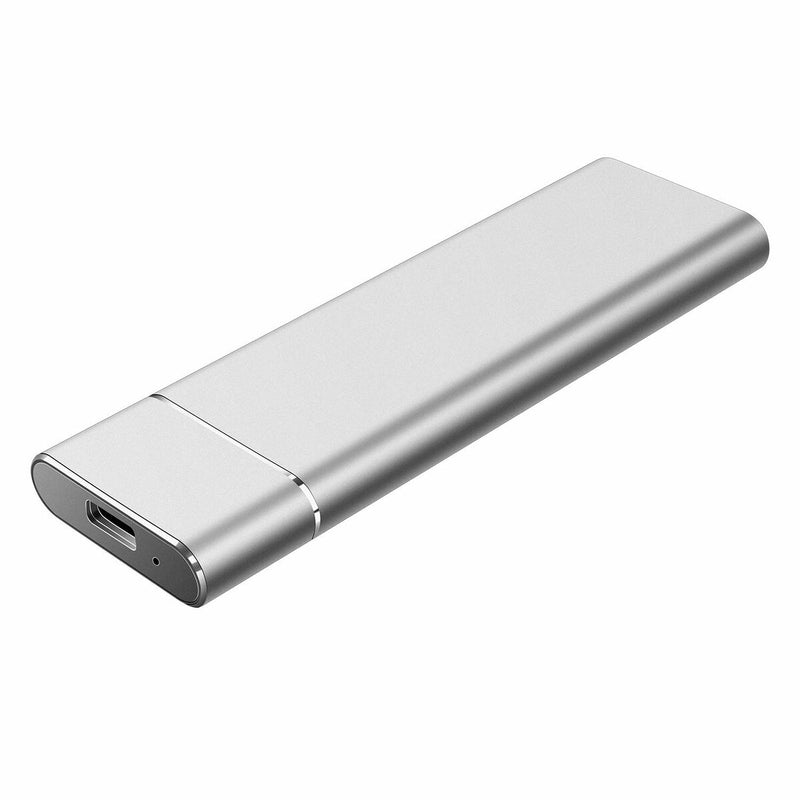 External Hard Drive Silver Laptop 2 TB SSD (Refurbished A)