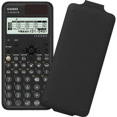 Scientific Calculator Casio FX-991DE CW Black (Refurbished A)