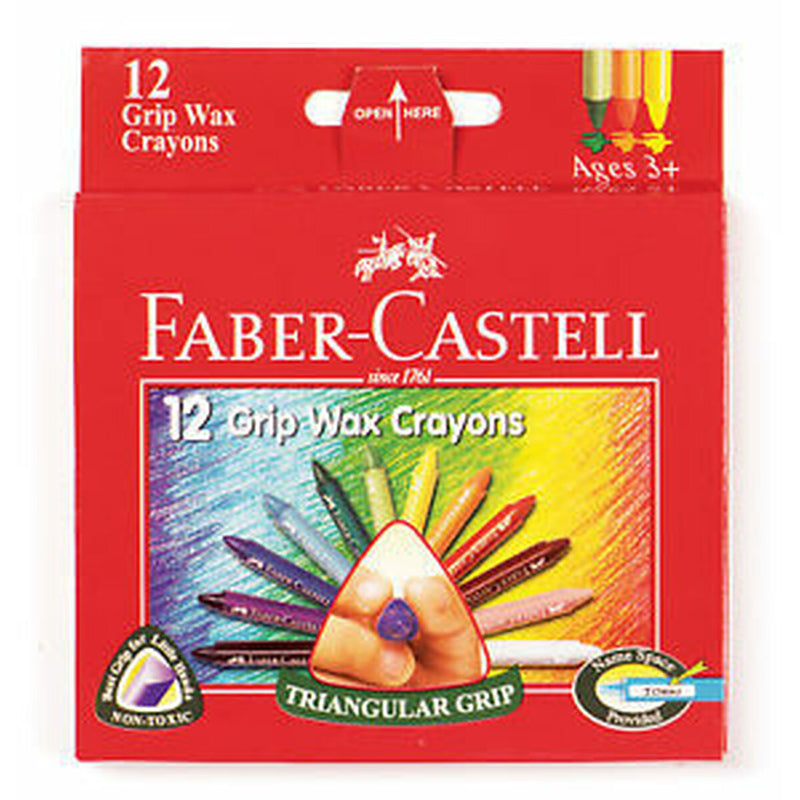 Colori a Cera Faber-Castell 12 Unità (Ricondizionati A)