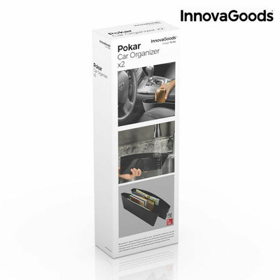 Organizador Pokar InnovaGoods IG117032 Negro (Reacondicionado A)