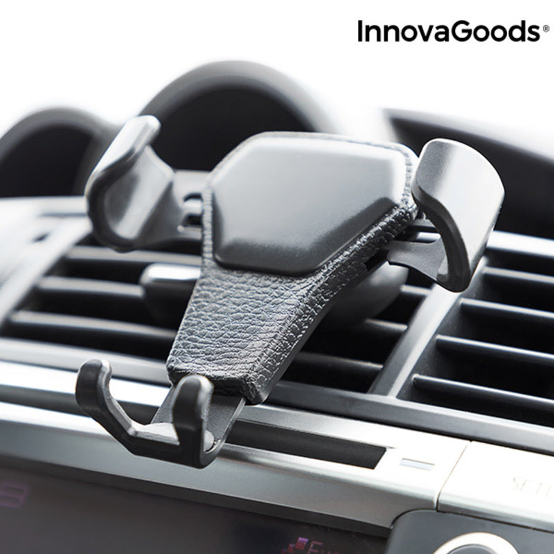 Soporte con Pinza Multiposición para Móvil InnovaGoods IG814380 Negro (Reacondicionado A)