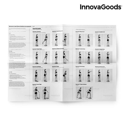 Plate-forme d'Entraînement par Vibrations avec Accessoires et Guide d'Exercices InnovaGoods IG117209 (Reconditionné A)