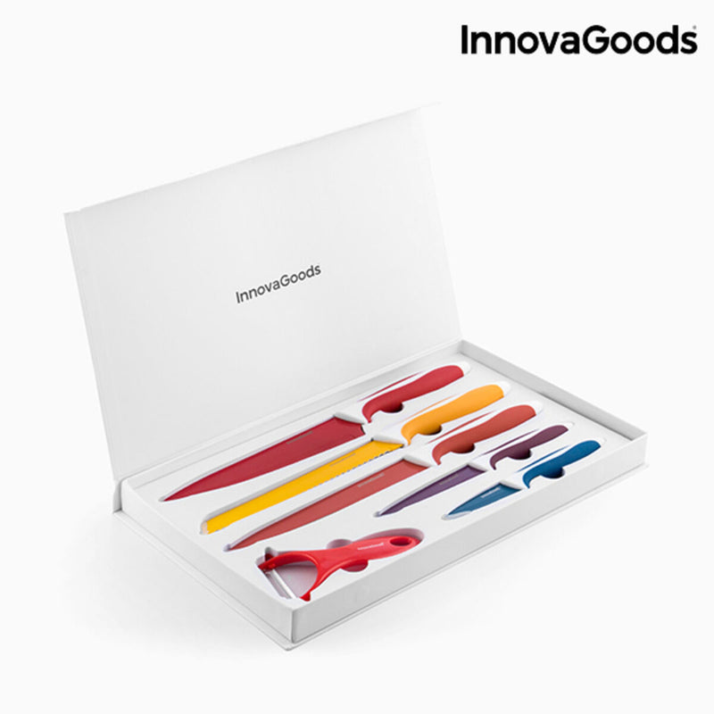 Set de Cuchillos InnovaGoods IG114918 (Reacondicionado A+)