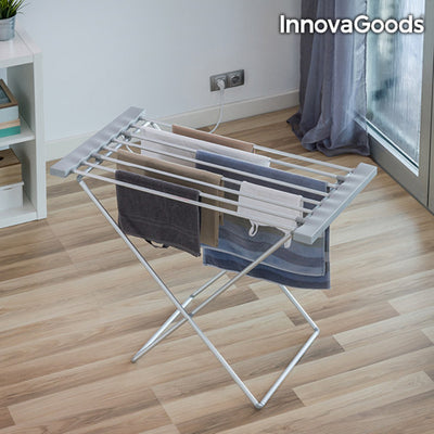 Corde à linge électrique pliante InnovaGoods IG114376 Argenté Aluminium (Reconditionné B)