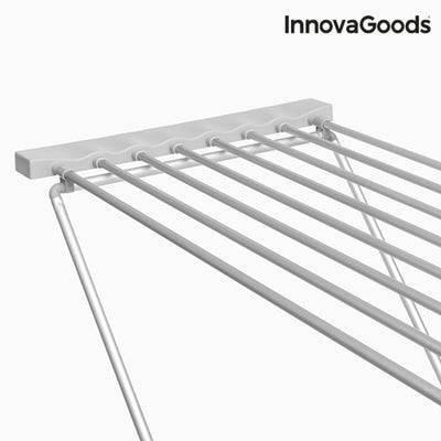 Klappbarer elektrischer Wäscheständer InnovaGoods IG114376 Silberfarben Aluminium (Restauriert B)