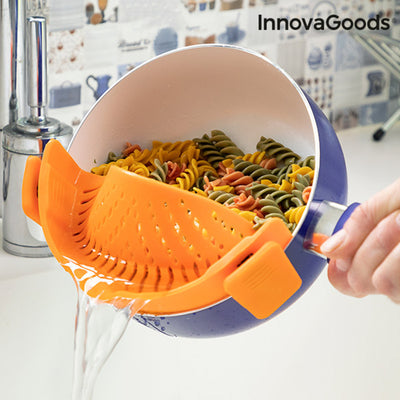 Colino Pastrainer InnovaGoods IG814991 Arancio Silicone (Ricondizionati A)