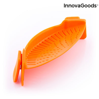 Colador Pastrainer InnovaGoods IG814991 Naranja Silicona (Reacondicionado A)