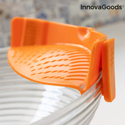 Sieb Pastrainer InnovaGoods IG814991 Orange Silikon (Restauriert A)