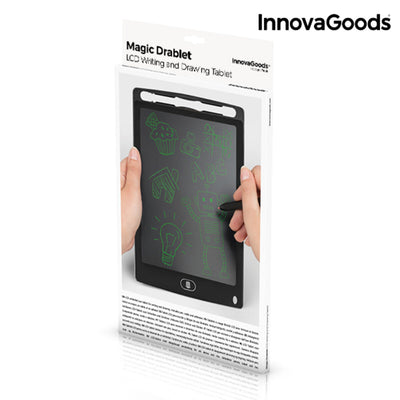 Tablette d'écriture magnétique Magic Drablet InnovaGoods ‎IG812560 Noir (Reconditionné A+)