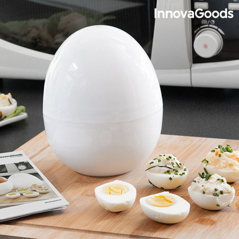 Microwave Egg Boiler with Recipe Booklet Boilegg InnovaGoods ‎Bb_V0101051 White (Refurbished A+)