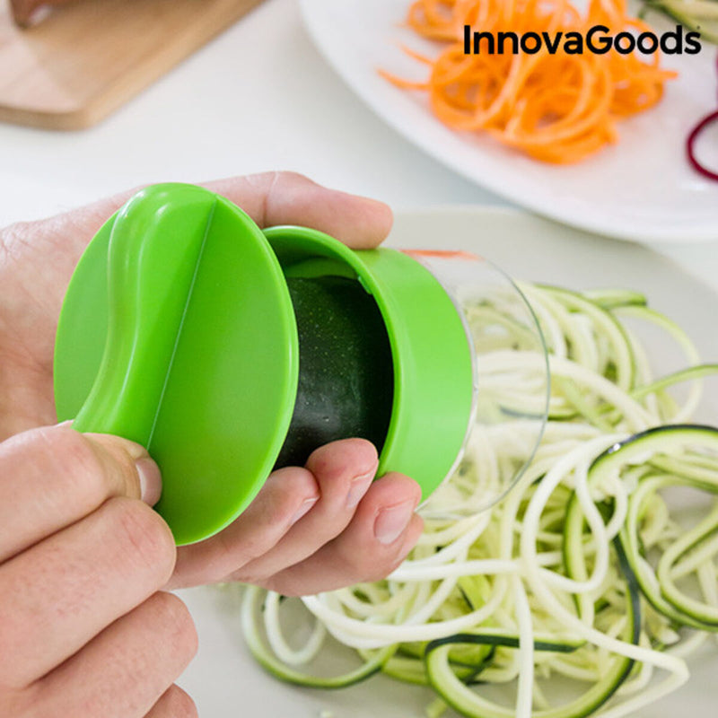 Cortador de Verduras en Espiral 3 en 1 InnovaGoods IG117919 blanco, verde (Reacondicionado A+)